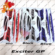 Yamaha Y15ZR Y15 Exciter Gp Sticker 5 Red Black Blue Y15 Stripe Body Exciter Gp Ready Stock