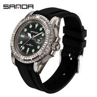 SANDA Top Brand Fashion Casual Men's Watch  Auto Date Men Waterproof Quartz Watch Clock