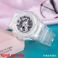 watch strap Casio watch with transparent 5338BA-110 100 111 112 120BABY-G resin case