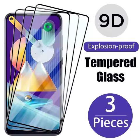 1-3Pcs 9H Screen Protector For Xiaomi Note 13 12 11 10 Pro 5G 9 8 7 9S 10S 11S Redmi 13C 12C 10C 9A