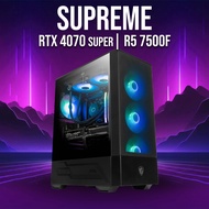 INVADER SUPREME S17 | RTX 4070 SUPER | RYZEN 5 7500F GAMING DESKTOP