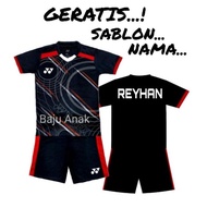 Terbaru ( Free Sablon Nama ) Baju Bton Anak,Stelan Jersey Bola Futsal
