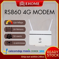LTE CPE RS860 4G MODIFIED MODEM.Support unlimited internet plan with features bypass hotspot data
