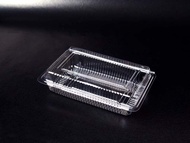 OPS-H1 BENXON Plastic Tray [ 100pcs± ] Bakery Disposable Clear Food OPS Box - Bekas Makanan OPS H1 H