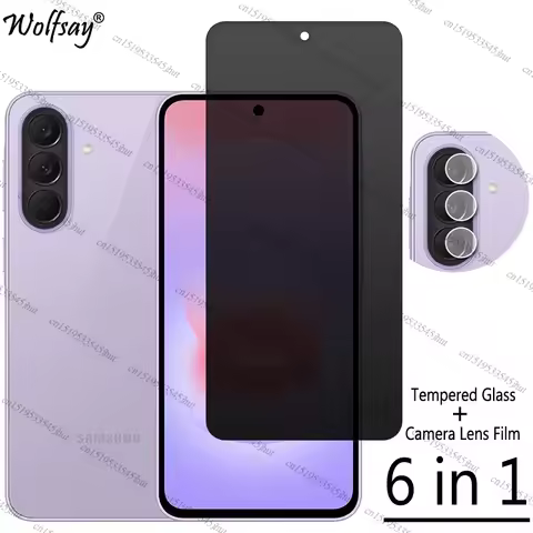 Privacy Screen Protector For Samsung Galaxy A27 Anti-Spy Tempered Glass Samsung A27 Camera Glass For