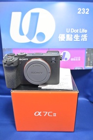 『回收相機』『Trade In優惠』新淨 行貨有盒有保(2025-09) Sony A7C II 黑色機身 第二代 全片幅 輕巧設計 自拍螢幕 33MP像素 A7M4同級 FE A7C2 A7CII 