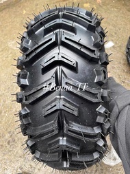 🔥พร้อมส่งในไทย🔥ล้อเอทีวี ยางatvขอบ 7 ยางรถสร้าง ขอบ7 พร้อมกระทะ 3รู /4รู 110  ลายกางปลา  ยางพร้อมกะท