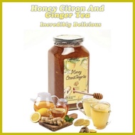 ◪ ❂ ☈ Honey Citron Tea, Honey Citron & Ginger Tea serve with Hot and Cold Water 1kg
