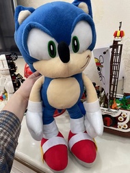 <901>Sonic Plush Backpack Amy Rose Miles Prower Knuckles The Echidna Cartoon Toys Travel Bags School