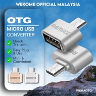 REMAX Adapter Micro USB OTG Micro To USB Adapter For Android  USB Converter Micro OTG USB To Micro U