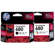 INK HP 680 / INK CARTRIDGE PRINTER HP BLACK / COLOUR