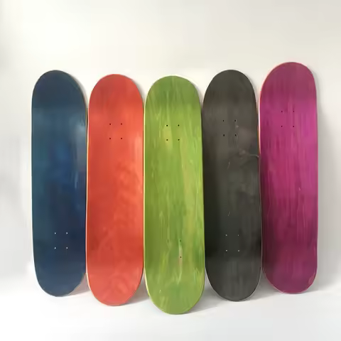 7.75INCH 8.0INCH 8.25INCH 8.5INCH CANANDIAN MAPLES SKATEBOARD DECK 7 PLYS DYED COLOR MAPLES COLD PRE