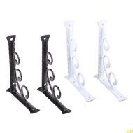 LID 1 Pair Metal Floating Shelf Brackets for DIY Table Work for Bench Bookcases