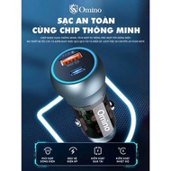 [Top Value] 38W dual port USB-A & Type C car fast charger, QC 3.0, 12-24V explosion-proof car fast c