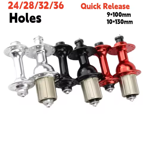 Road Bike Hub 24H 28H 32H 36H 9x100mm 10x130mm 8/9/10/11 Speed Rim V Brake QR same as A171SB F172SB 