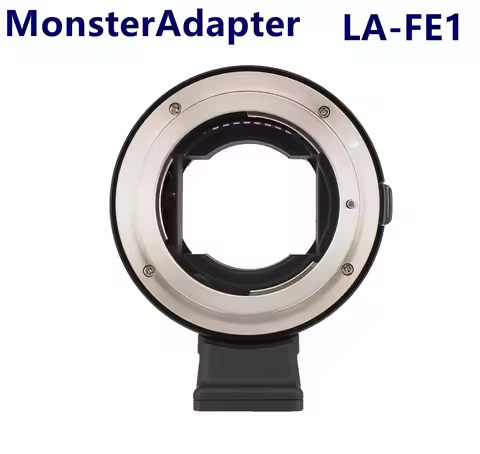 Monster Adapter LA-FE1 Auto Focus Lens Adapter Ring for Nikon F Mount Lens to Sony E mount Camera A7