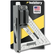 Belt Clip Triangle Ruler Tool Woodworking Portable Clip Carry JF2B