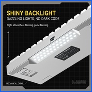 ☇◑ ❀ ☫ ZIFRIEND ZA64Pro / ZA63 Keyboard White Backlight 3Mode wireless bluetooth 2.4G Mechanical Ke