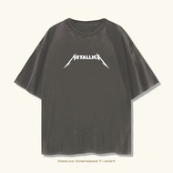 METALLICA LOGO OVERSIZE T SHIRT METALLICA LOGO T-SHIRT