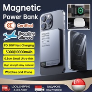 Voltix 3C Power Bank PD20W 10000mAh Magnetic Powerbank Fast Charging Wireless Charger Portable Charg