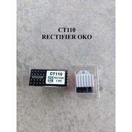 MODENAS CT110 REGULATOR RECTIFIER RETIFIER KATOD KATAB KATAU BRAND OKO 1PCS CT 110