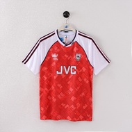 90 92 Arsenal home football short sleeved jersey