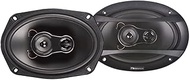 Nakamichi NSE6918 6x9 inches Car Stereo 3 Way Coaxial Speaker 260 Watts Peak Power 55-19.5kHz Frequency Response