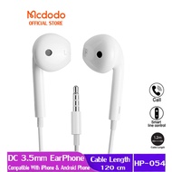 Mcdodo  DC3.5mm In-Ear Earphone Stereo Bass Ear Phones Headset With Mic Earbuds HP-0543
