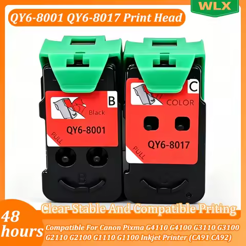 QY6-8001 QY6-8017 Print Head For Canon Pixma G4110 G4100 G3110 G3100 G2110 G2100 G1110 G1100 Inkjet