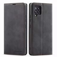 [พร้อมส่งในไทย] Case Samsung galaxy A12 เคส Samsung A12 เคสฝาพับ ซองเปิดปิด เคสตั้งได้ ใส่นามบัตร เค