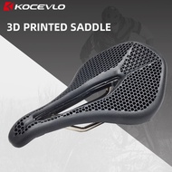 KOCEVLO 3D Printed Bicycle Saddle MTB Road Bike Seat Soft Bicycle Saddle Cover