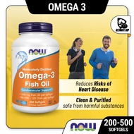 Now Foods Omega-3 Fish Oil – 180 EPA / 120 DHA, Purified & Odorless, Heart & Brain Support, Trusted 