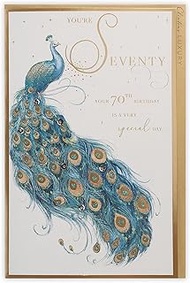 Ladies 70th Birthday Card