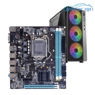 H61แผงวงจรคอมพิวเตอร์16GB Micro-ATX เมนบอร์ดคอมพิวเตอร์ซ็อกเก็ต LGA1155 I3/I5/I7 CPU 4 X SATA 2.0 Re