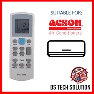 [M'SIA STOCK] ACSON AIR COND AIR CONDITIONER REMOTE CONTROL REPLACEMENT FOR ACSON