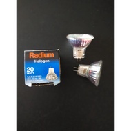 Radium MR11 12V 20W GU4 Wide Flood Mini-Dichroic Halogen Lamp (Made in Germany)