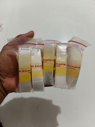 Klip Plastik 2x3.5 TEBAL / plastik klip 2x3.5 atau 2×3.5 tebal klip / plastik klip kecil / plastik z
