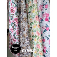 New Cotton Fabric Embroidered With Sequins Width 56 Inches