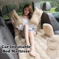 Foldable Car Inflatable Bed Sofa SUV Car Air Mattress Soft Outdoor Sleeping Mat (W/Air Pump)