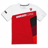 Latest Ducati T-shirt - DC Fashion Sports Shirt, Motorcycle Team Cycling Leisure Sports Short sleeved Top, 3D Printed Large Top