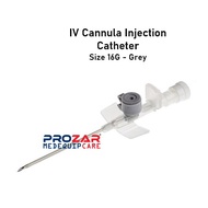 ⭐ ⭐READY STOCK⭐ ⭐ ☃IV CANNULA CATHETER BUTTERFLY NEEDLE SIZE 16G18G20G22G24G-1PC♚