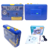 WALKMAN STEREO CASSETTE PORTABLE TAPE PLAYER KASET PITA - TRANSPARAN
