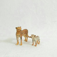 Animal Figurines - Cheetah Family