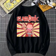 SLAM DUNK popcloset baju t-shirt lengan panjang lelaki perempuan 3xl basketball muslimah manga anime t shirt man viral