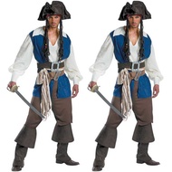 Trang phục hóa trang Halloween người đàn ông cướp biển trang phục Gothic Jack Sparrow Cướp Biển cosp