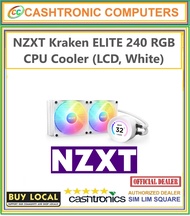 NZXT Kraken ELITE 240 RGB CPU Cooler (LCD, White)