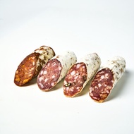 Discovery set box of 4 Saucisson sec Salami Saucisson sec Cold cuts Made in Thailand เซ็ตรวมไส้กรอกซ