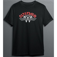 WINGS RED BLACK TSHIRT DESIGN 3 TSHIRT ROUND NECK FOR ALL