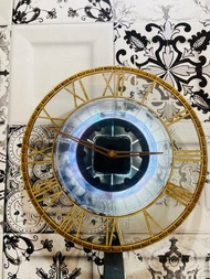 LED松木羅馬數字時鐘