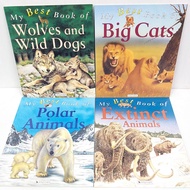 My Best Book of Wolves/Big cats/Polar Animals/Extinct Animal Second-Hand English Books Soft Cover
